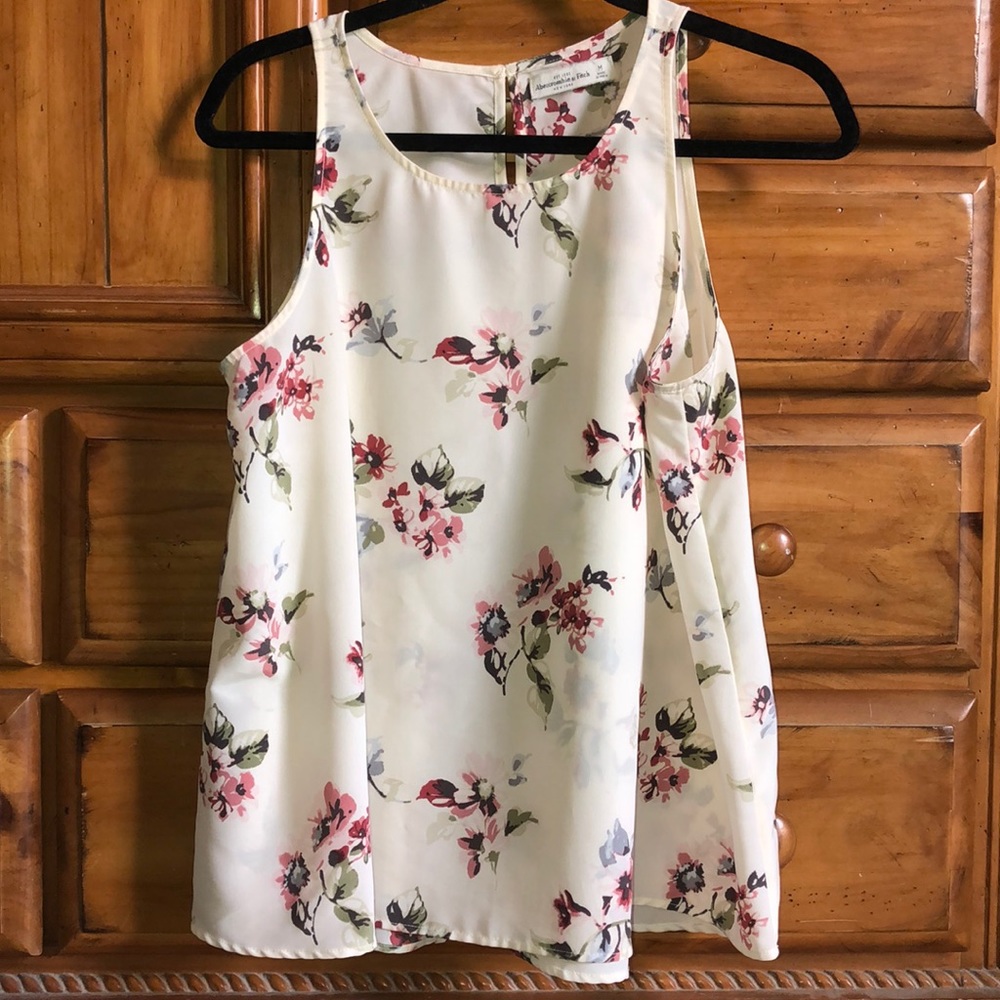Flowy Abercrombie & Fitch Tank EUC medium